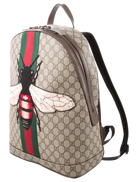 gucci bee backpack mini|gucci bag with bumble bee.